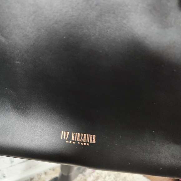 Ivy kirzhner shoulder bag black purse leather tassel detail AclC - Picture 5 of 7